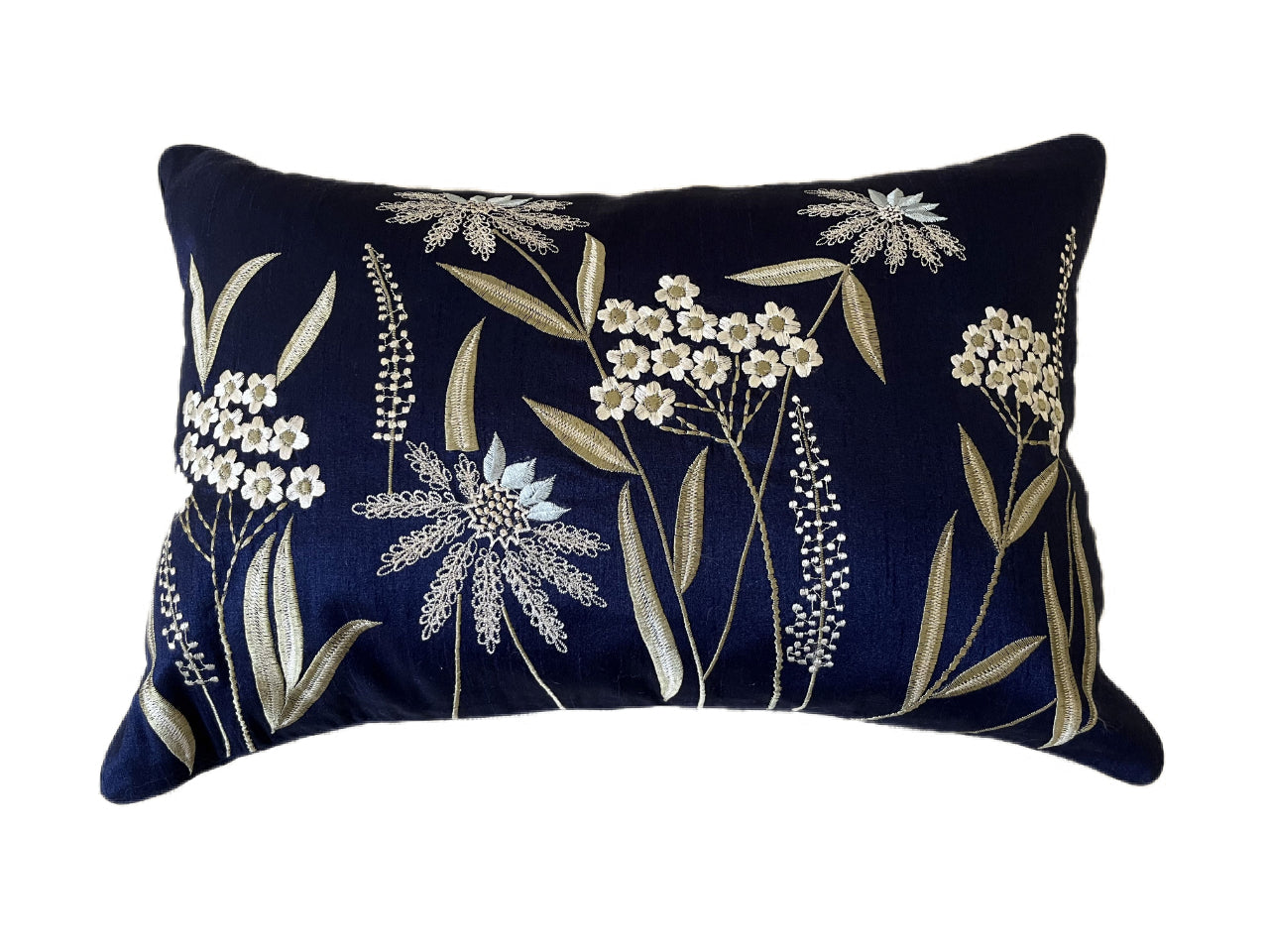 Bloom - Meadow | Navy Blue (Lumbar)