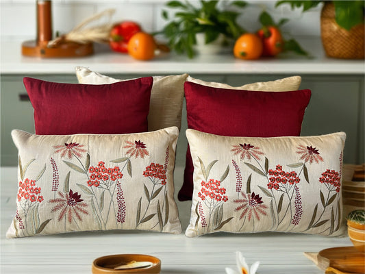 Bloom - Meadow | Red (Lumbar)