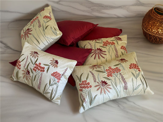 Bloom - Meadow | Red (Lumbar)